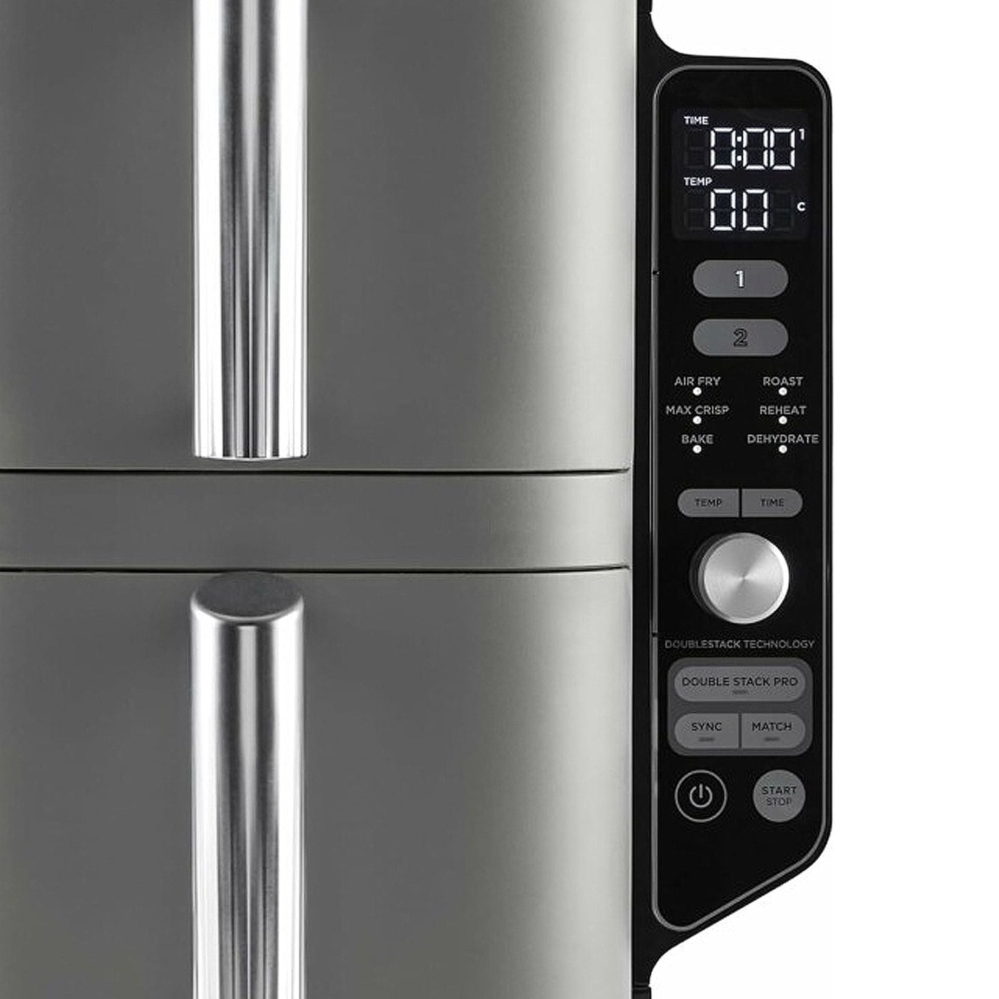 Freidora de Aire Ninja Doublestack XL 9.5 litros3#Negro