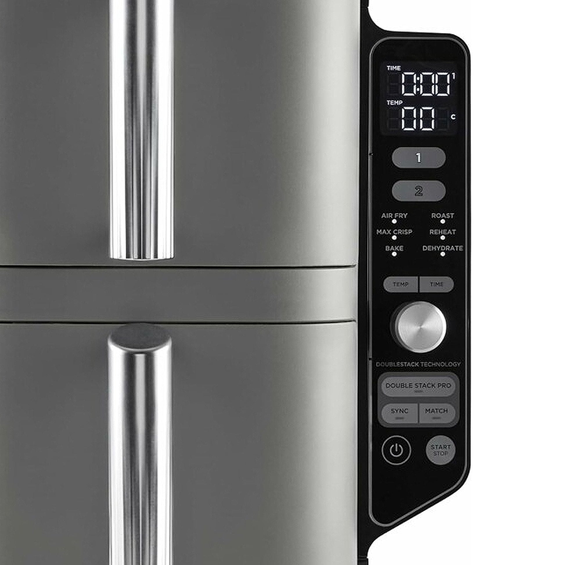 Freidora de Aire Ninja Doublestack XL 9.5 litros3#Negro