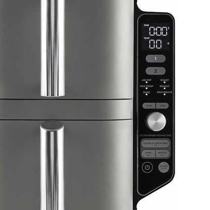 Freidora de Aire Ninja Doublestack XL 9.5 litros3#Negro