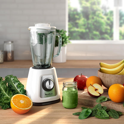 Licuadora Blendforce 2V + Pulse 800W Moulinex3#Blanco