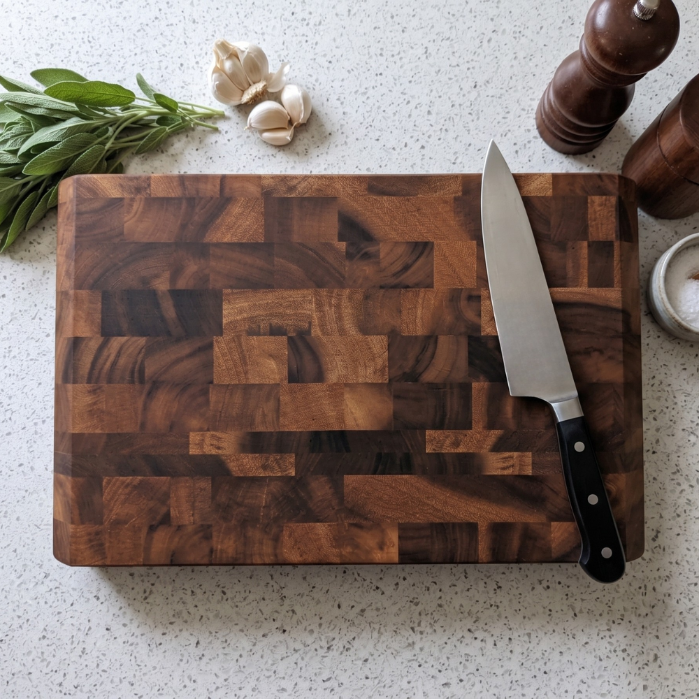 Tabla de corte End Grain Acacia Coquinaria