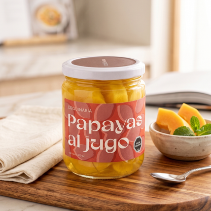 Papayas al Jugo 450 cc Coquinaria