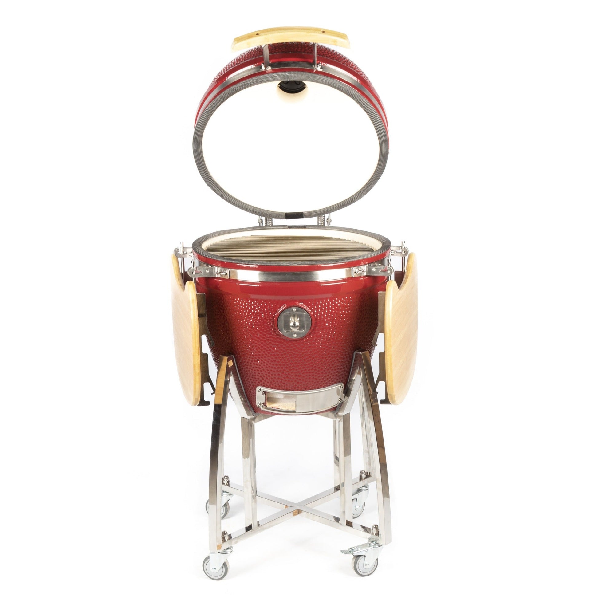 Parrilla Kamado Asador Criollo - Incluye sistema de Cocción6#Rojo