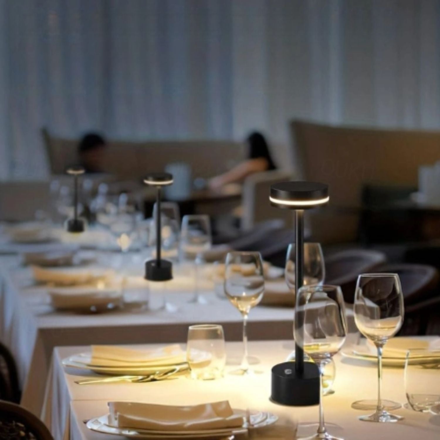 Lámpara de Mesa Led Alta Recargable Santú Home & Deco8#Dorado