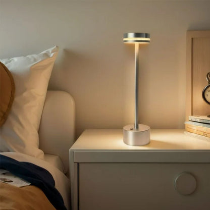 Lámpara de Mesa Led Alta Recargable Santú Home & Deco10#Dorado