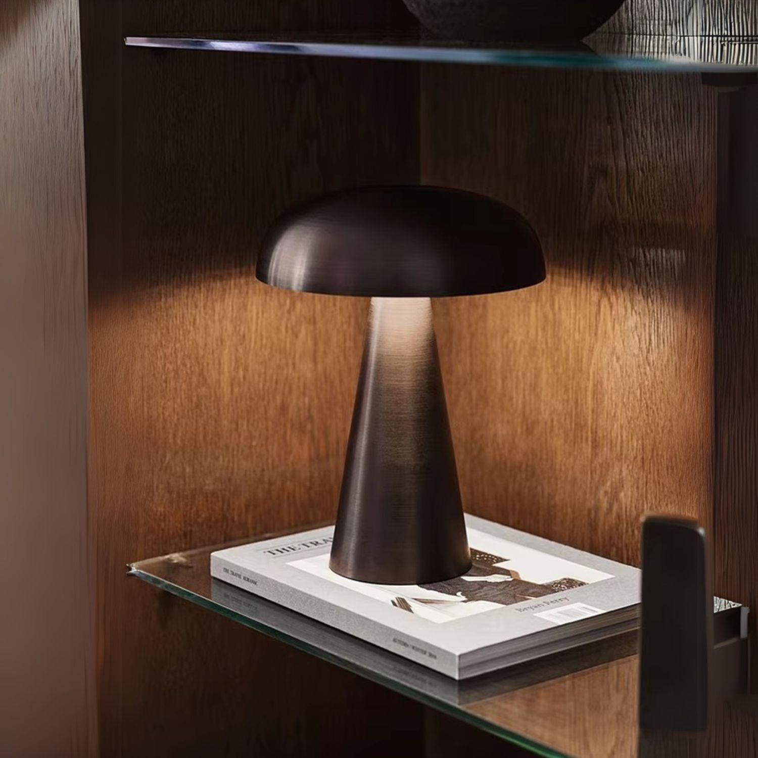 Lámpara De Mesa Inalámbrica Recargable Santú Home & Deco12#Dorado