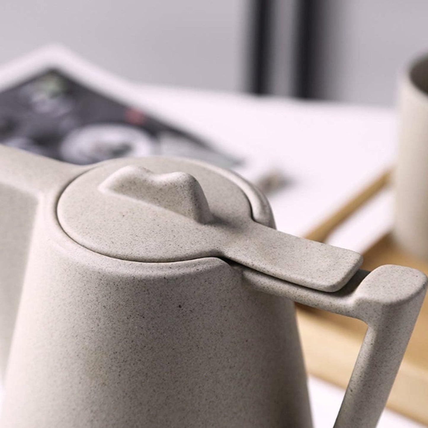 Juego de Té Retro Jarra y 6 Tazas Santú Home & Deco7#Gris