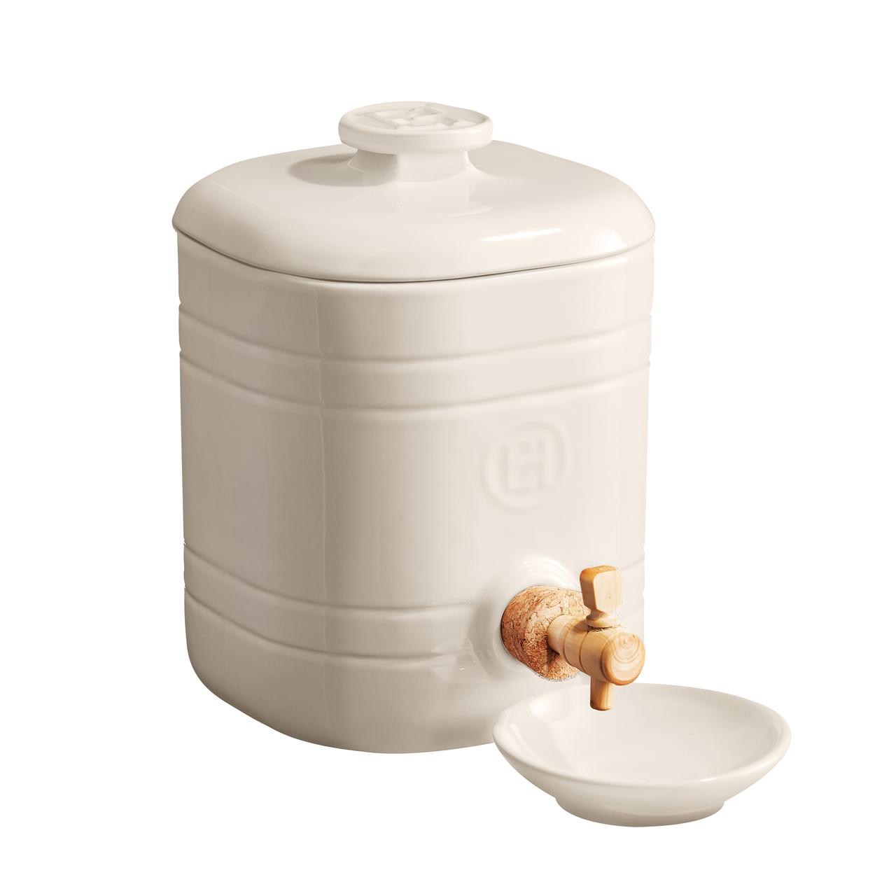 Barril Para Vinagre Crudo Emile Henry3#Beige
