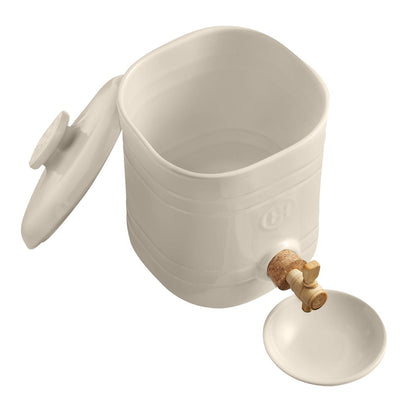 Barril Para Vinagre Crudo Emile Henry2#Beige