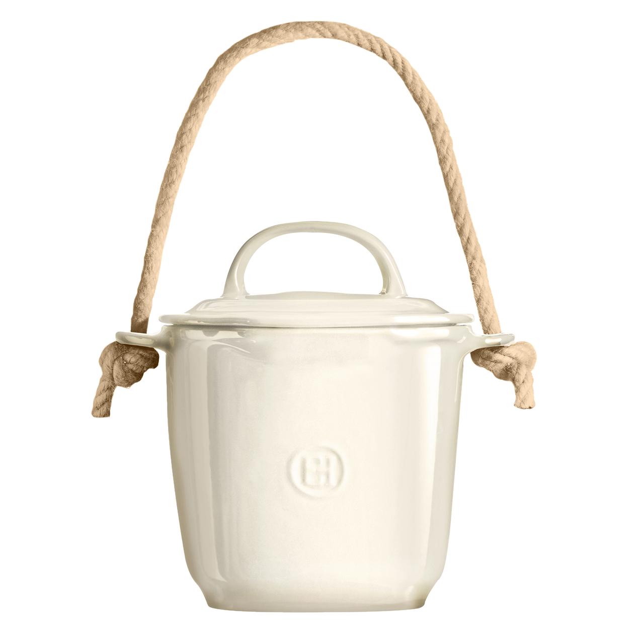Compostera Crudo Emile Henry2#Beige