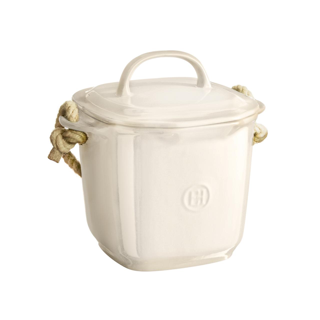 Compostera Crudo Emile Henry3#Beige