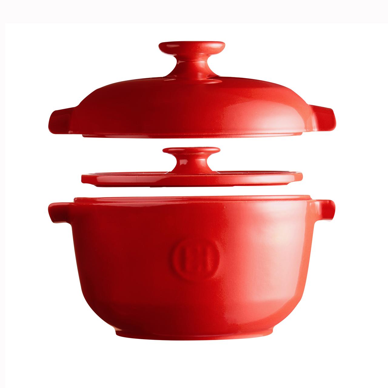 Cocotte Para Arroz Rojo Emile Henry1#Rojo