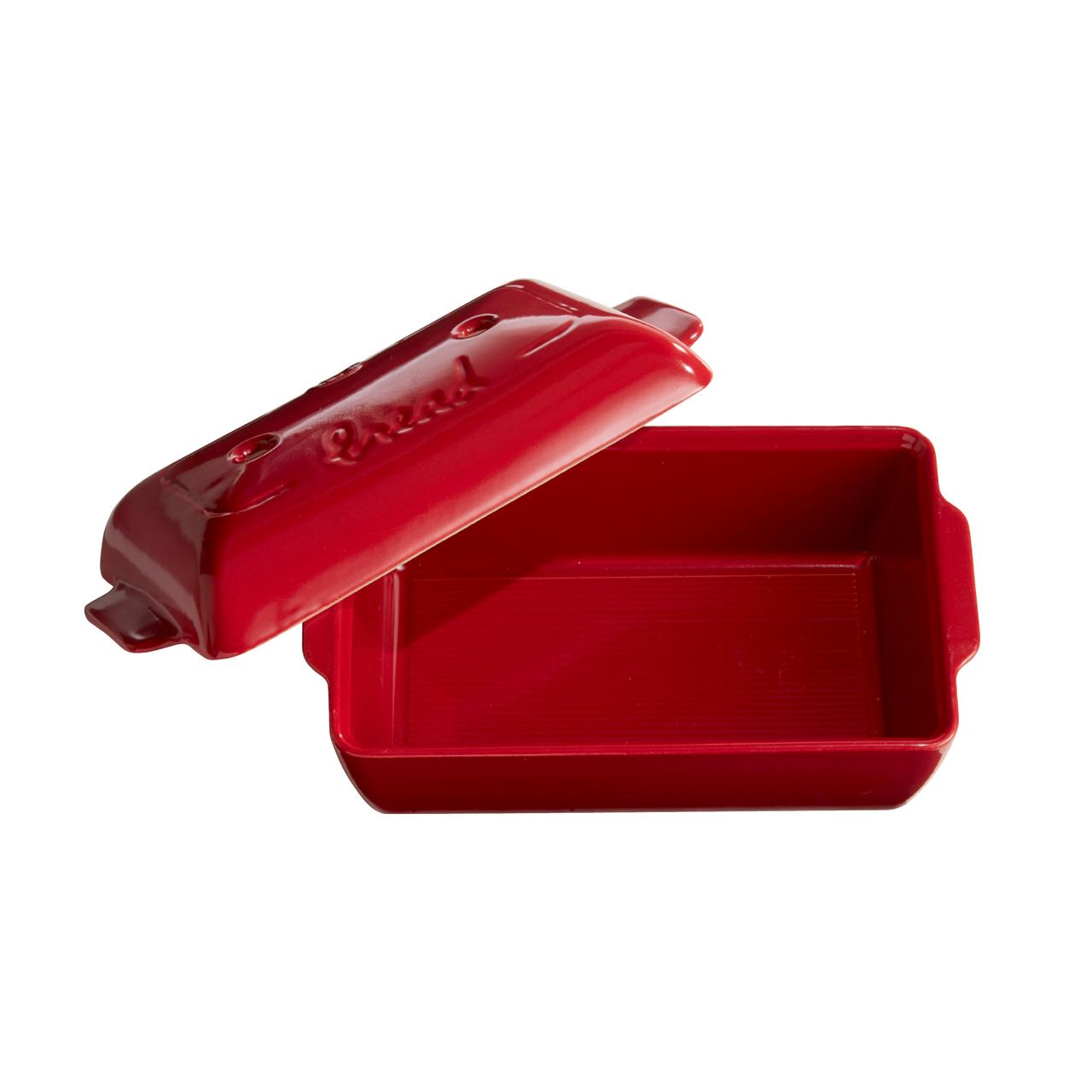 Horno De Cerámica Para Pan De Molde Rojo Emile Henry2#Rojo
