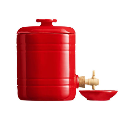 Barril Para Vinagre Rojo Emile Henry2#Rojo