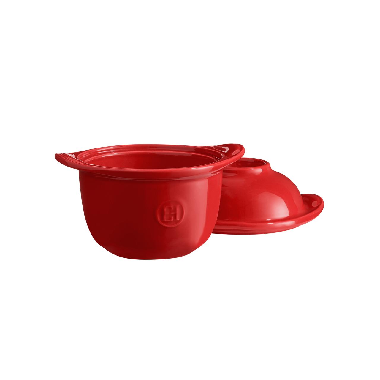 Cazuelita Para Huevos Rojo Emile Henry4#Rojo