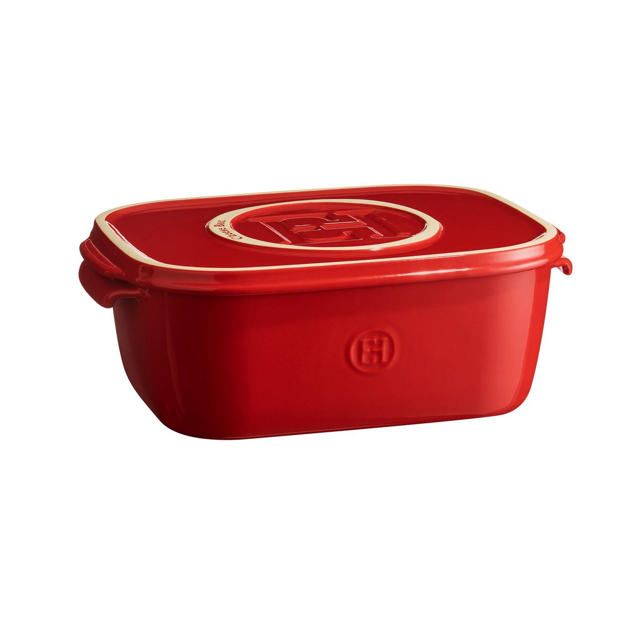 Cheese Box Rojo Emile Henry2#Rojo