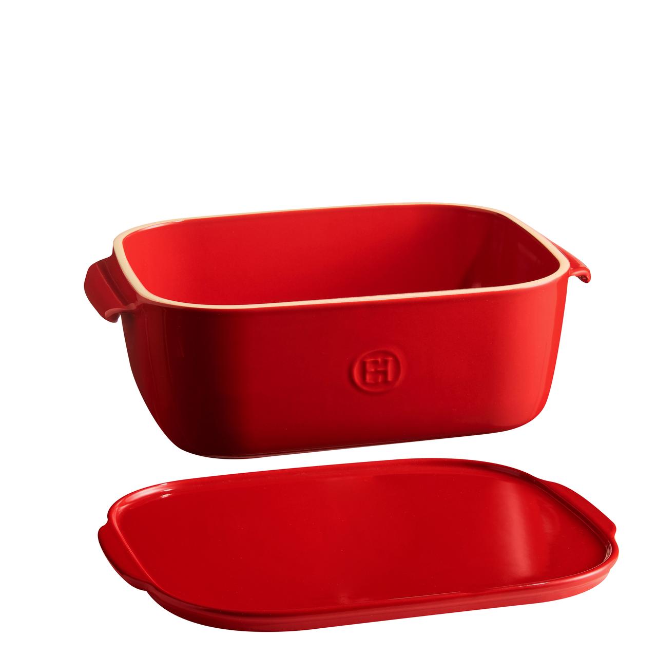 Cheese Box Rojo Emile Henry3#Rojo