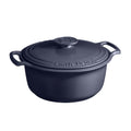 Cocotte Redonda 5L Azul índigo Emile Henry1#Azul