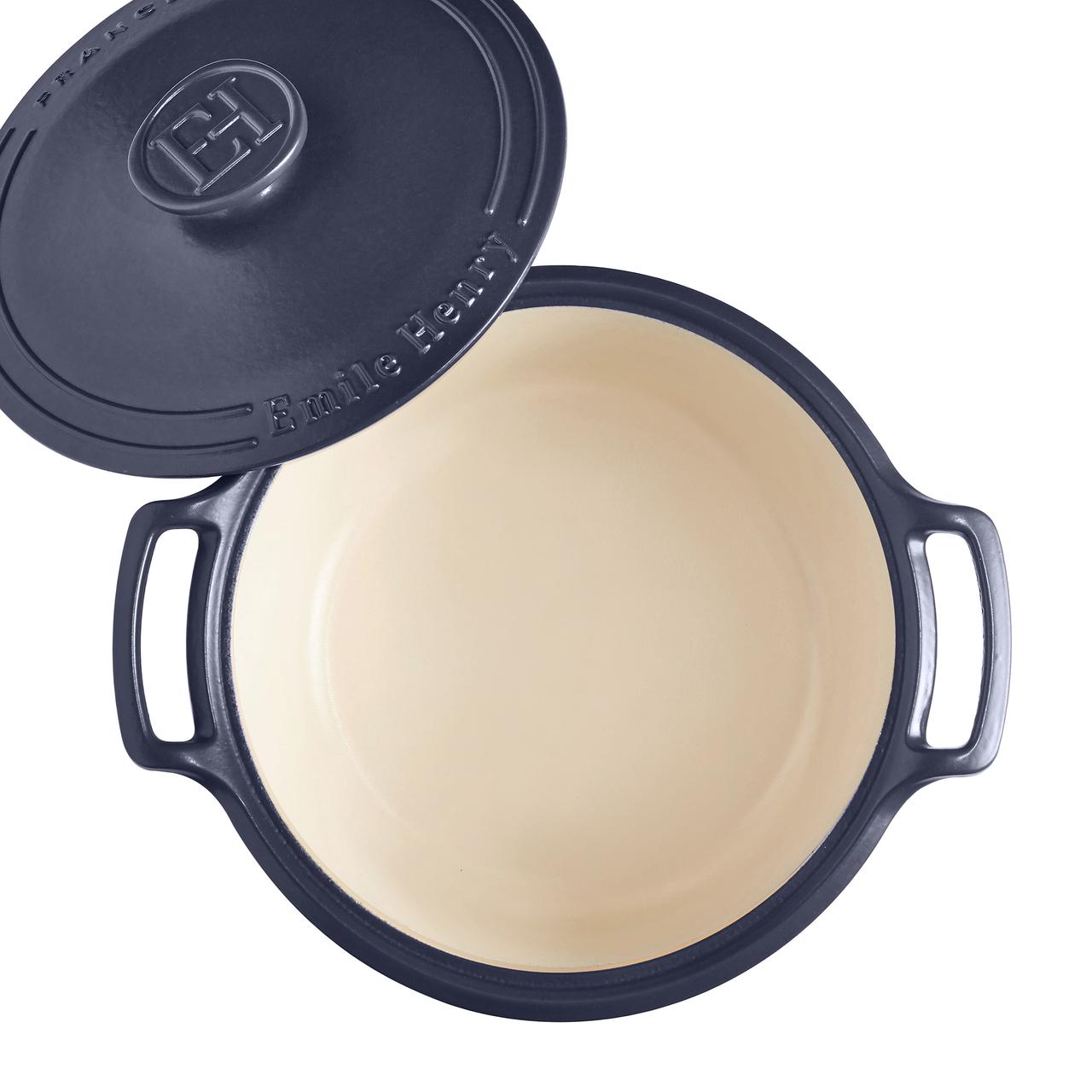 Cocotte Redonda 5L Azul índigo Emile Henry2#Azul