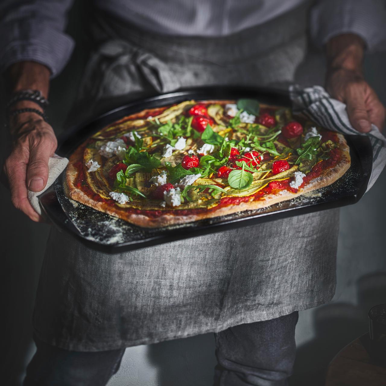 Bandeja De Pizza Para Parrilla Negro Emile Henry2#Negro