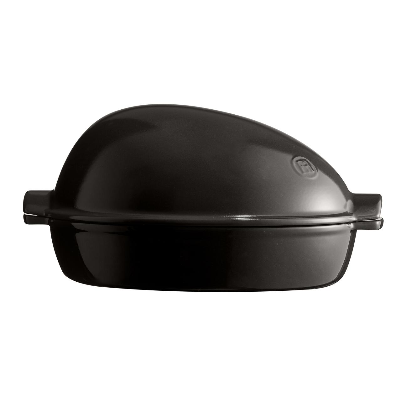 Horno Grande De Cerámica Para Asar Carne Gris Oscuro Emile Henry1#Gris