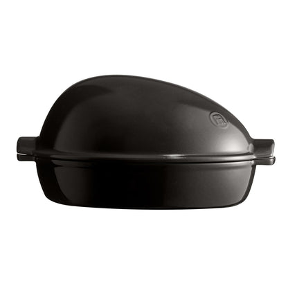 Horno Grande De Cerámica Para Asar Carne Gris Oscuro Emile Henry1#Gris