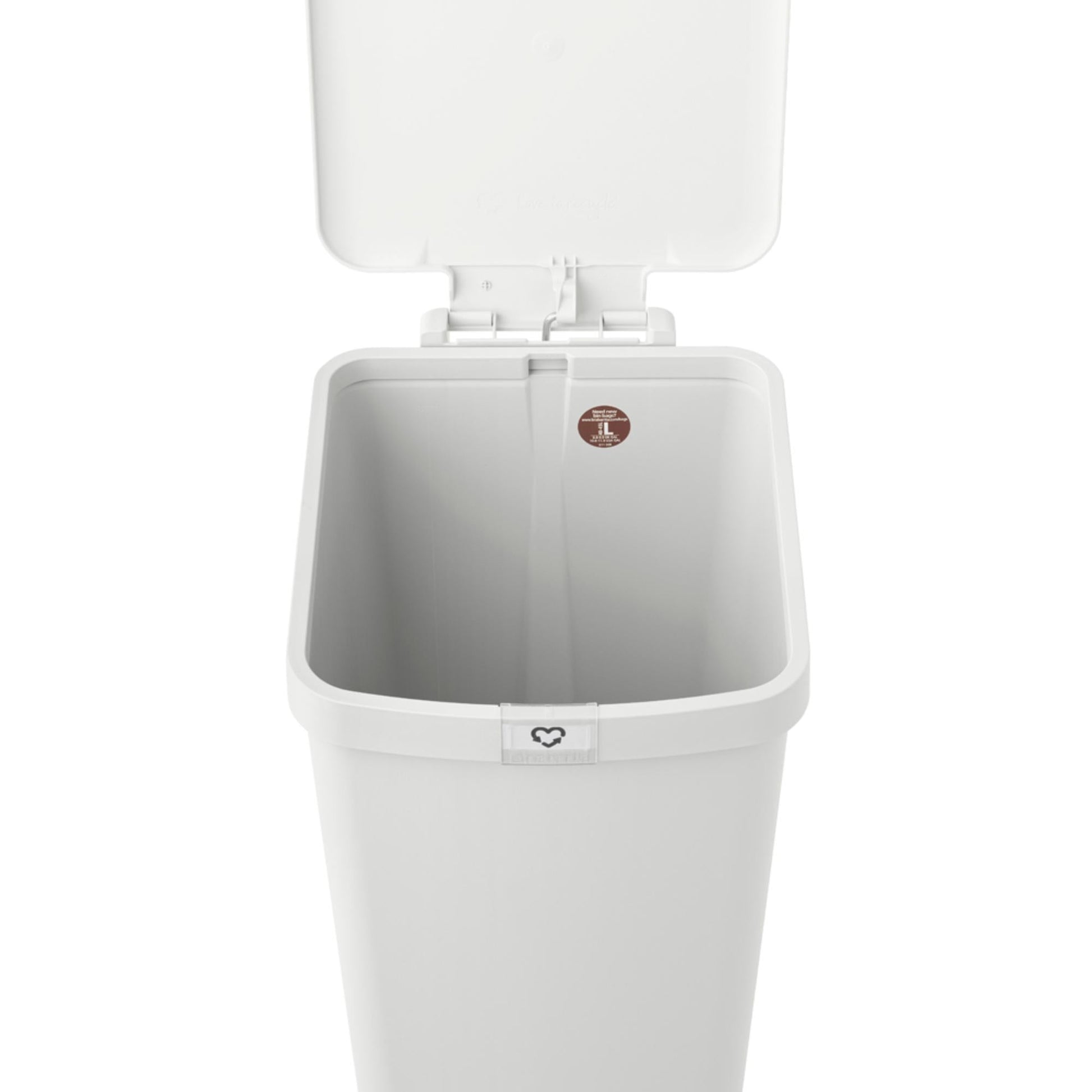Basurero Pedal Step Up 40 Lts Brabantia11#Blanco