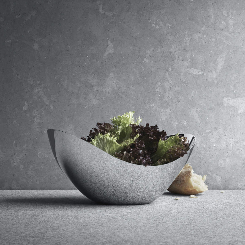BLOOM TALL - Fuente Mediana - Georg Jensen1#Plateado