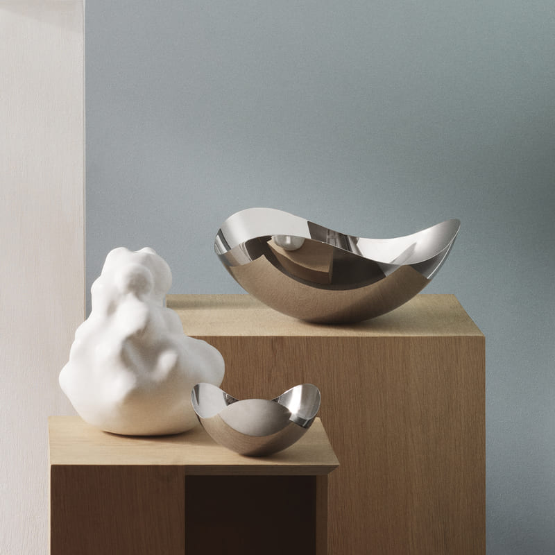 BLOOM - Fuente Mate - Georg Jensen2#Plateado
