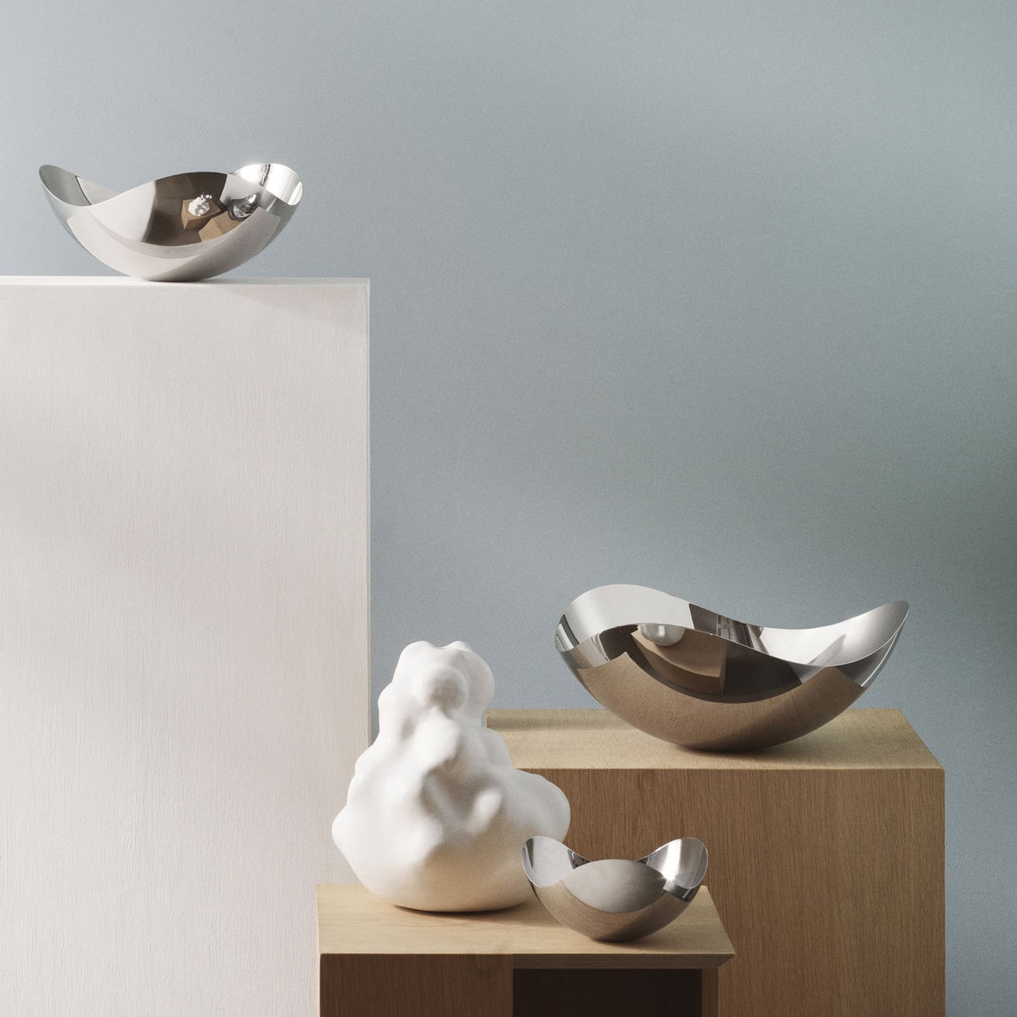 BLOOM - Fuente pequeña - Georg Jensen2#Plateado