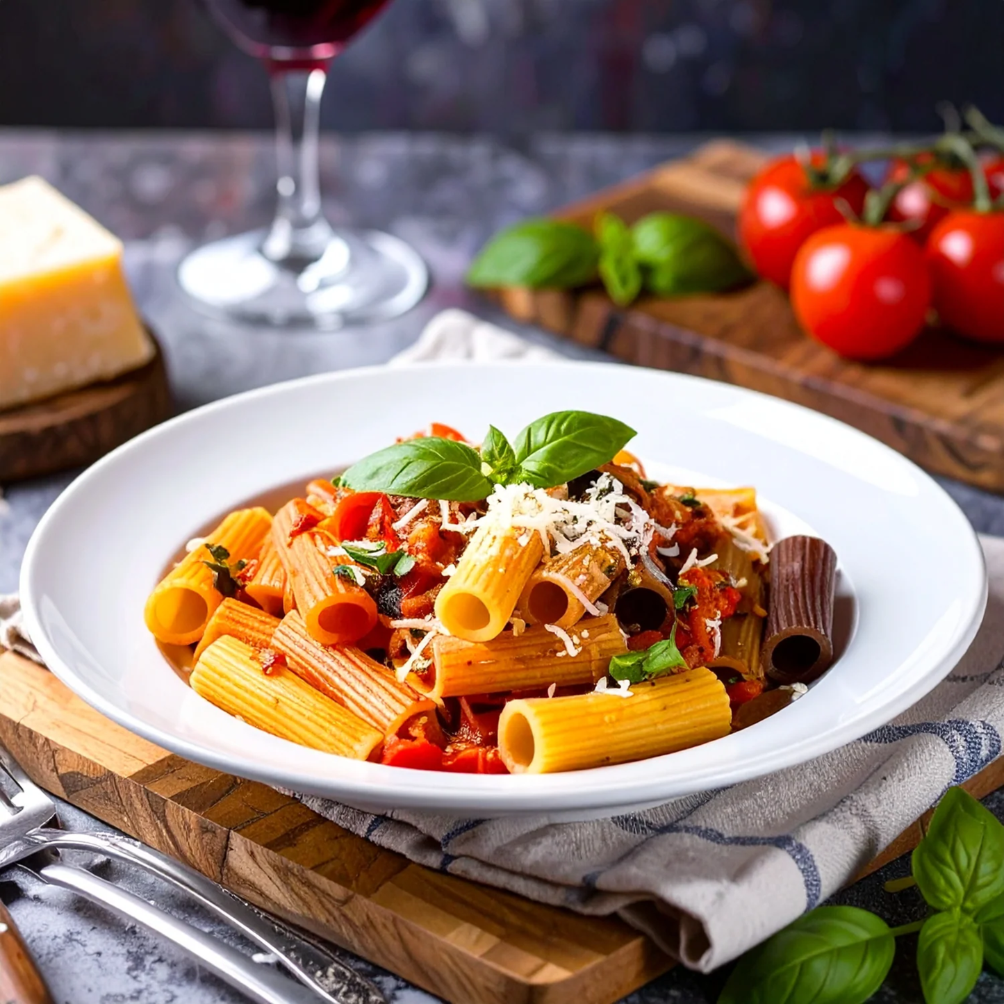 Rigatoni Arlecchino Multicolor 500 grs Gran Cucina