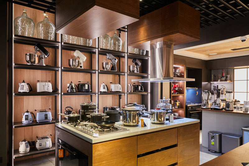 Interior Tienda Kitchen Center en Alto Las Condes