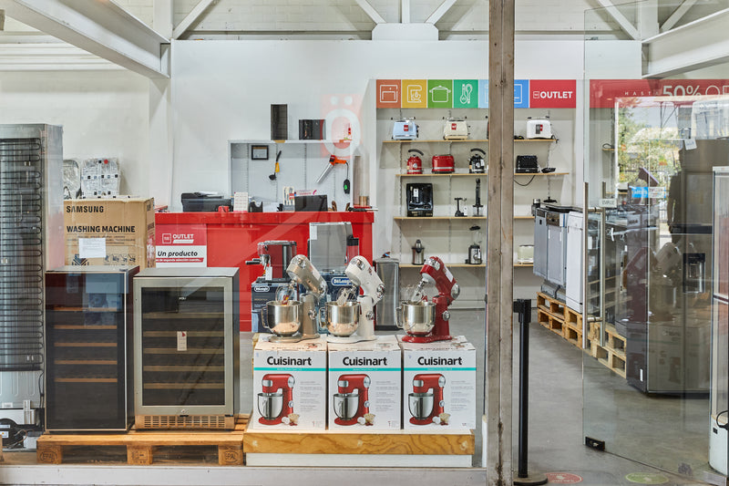 Interior Tienda Kitchen Center en Alto Las Condes