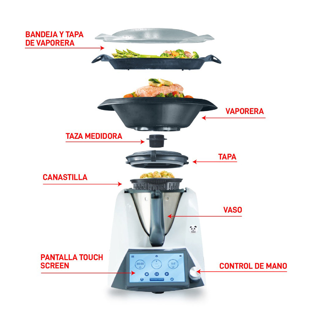 Robot Cocina Osojimix OM6 Osoji4#Acero