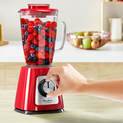 Licuadora Blendforce 2V + Pulse 800W Moulinex8#Negro