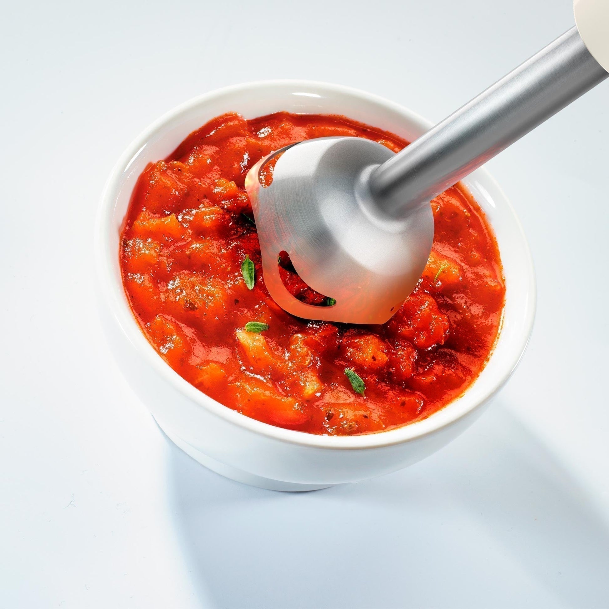 Licuadora De Inmersión Soleil con Vaso 450W Moulinex4#Blanco