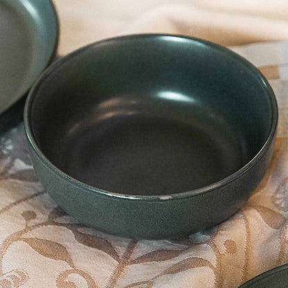 Juego de Loza Helsinki 16 Pzs Vajilla Cerámica Decoexpress5#Verde