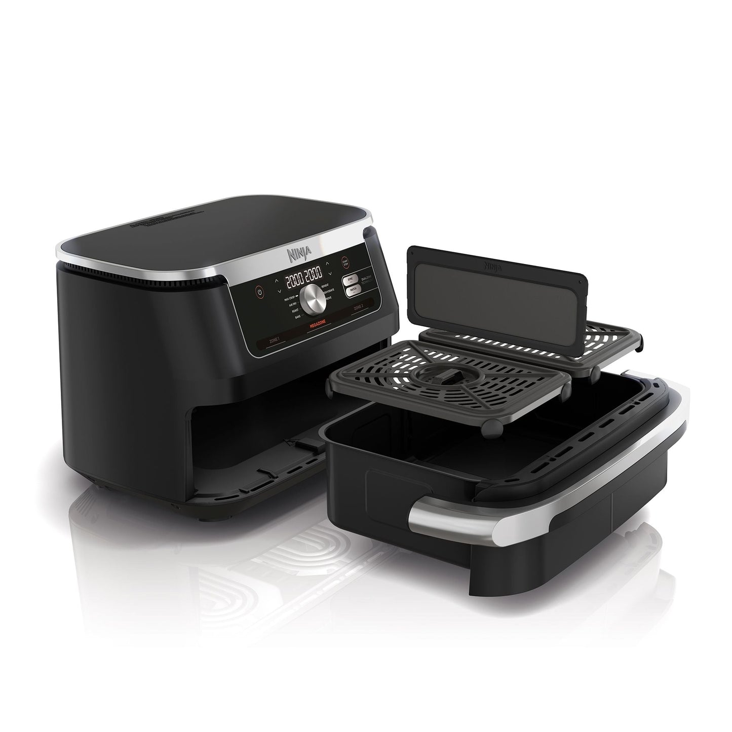 Freidora de Aire Foodi MAX de Doble Zona 10.4 Lts Ninja8#Negro
