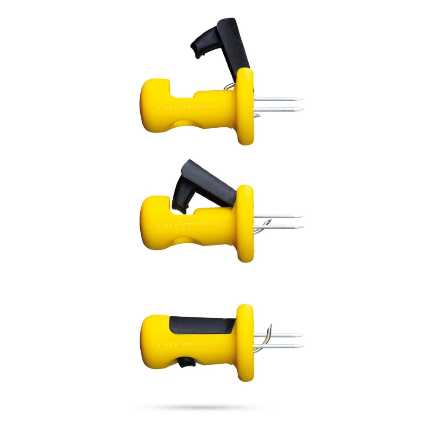 Set de 4 Pinchos Para Choclo Lockorns Dreamfarm6#Amarillo