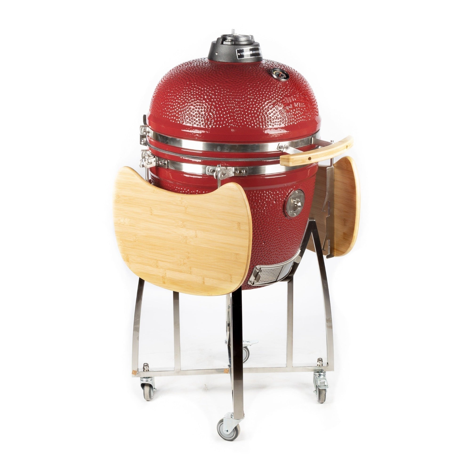 Parrilla Kamado Asador Criollo - Incluye sistema de Cocción3#Rojo