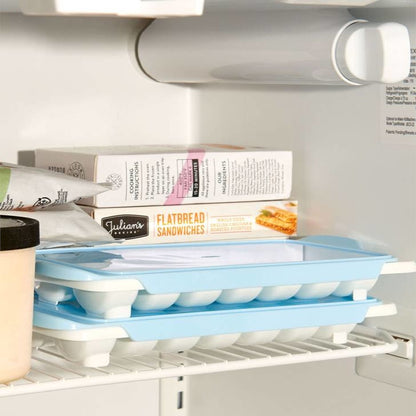 Set 2 Cubeteras Hielo Con Tapa1#Blanco