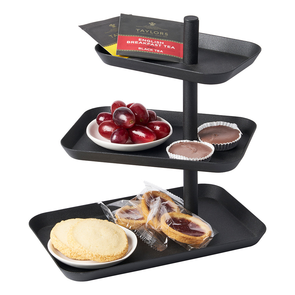 Set Platos Giratorios 3 Niveles Tower Yamazaki10#Sin color
