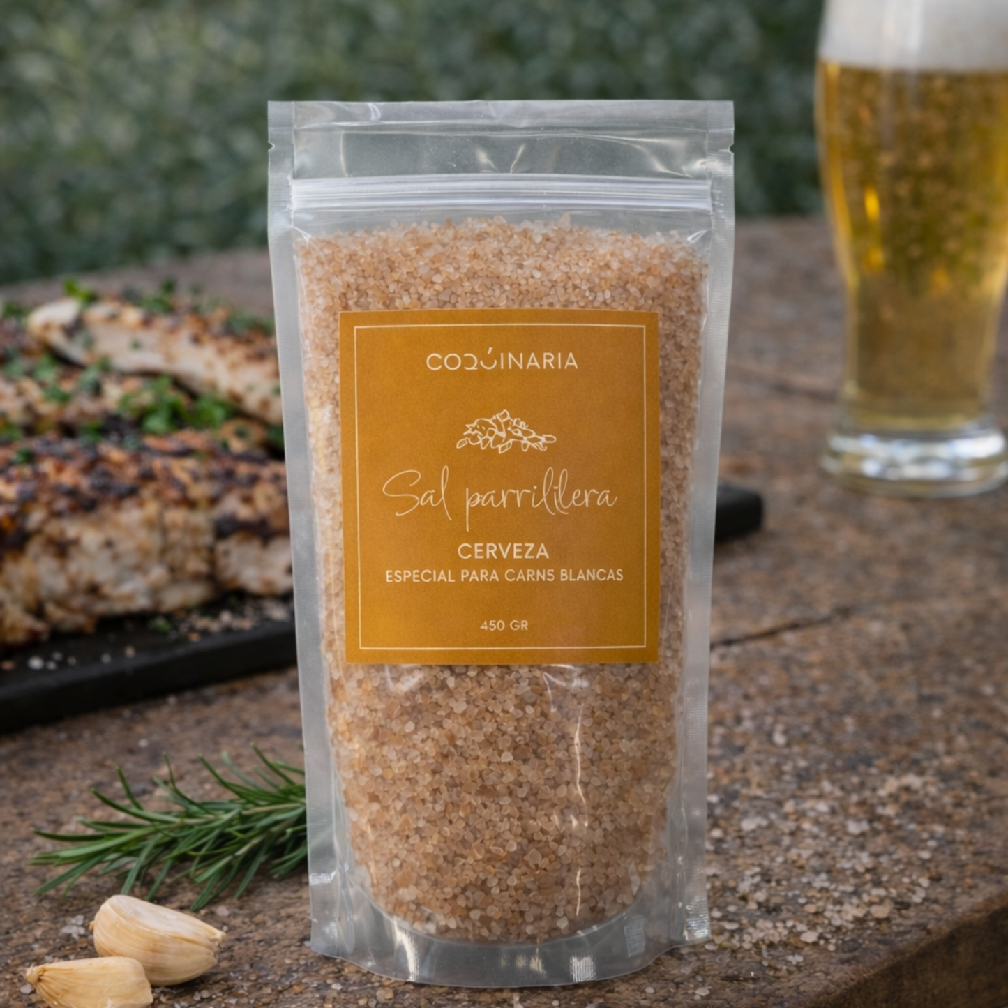 Doypack Parrillero Cerveza 450gr Coquinaria