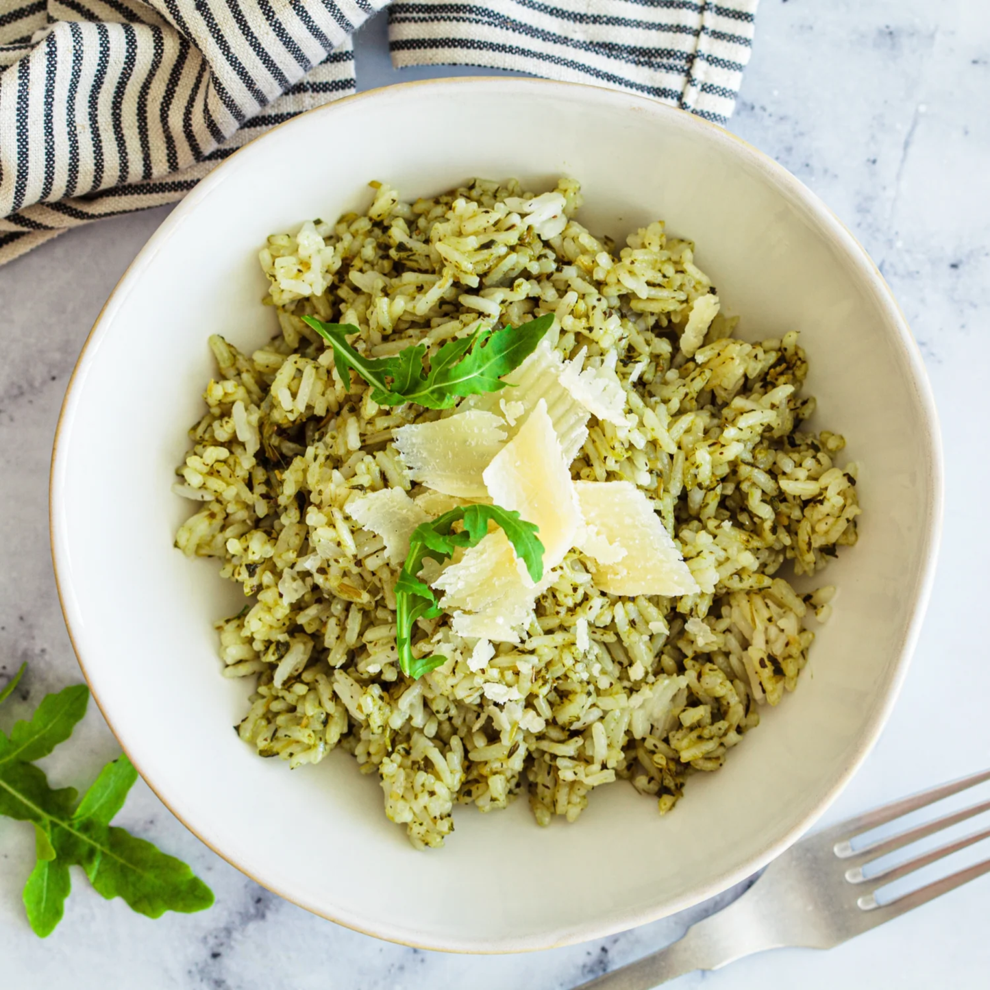Risotto Pesto albahaca 200 grs Tiberino