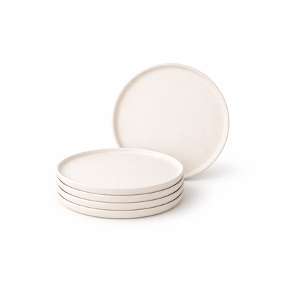 Juego de Vajilla Crema Porcelana 20 Pzs Coquinaria