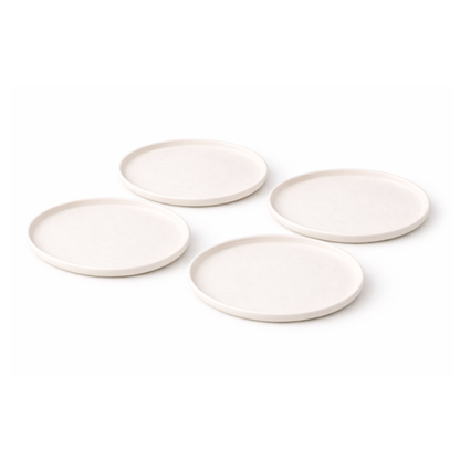 Juego de Vajilla Crema Porcelana 20 Pzs Coquinaria