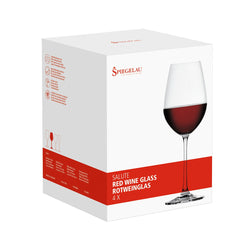 Set 4 Copas Vino Tinto Salute Red Wine