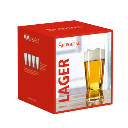 Set 4 Vasos Cerveza Lager Spiegelau3#Sin color