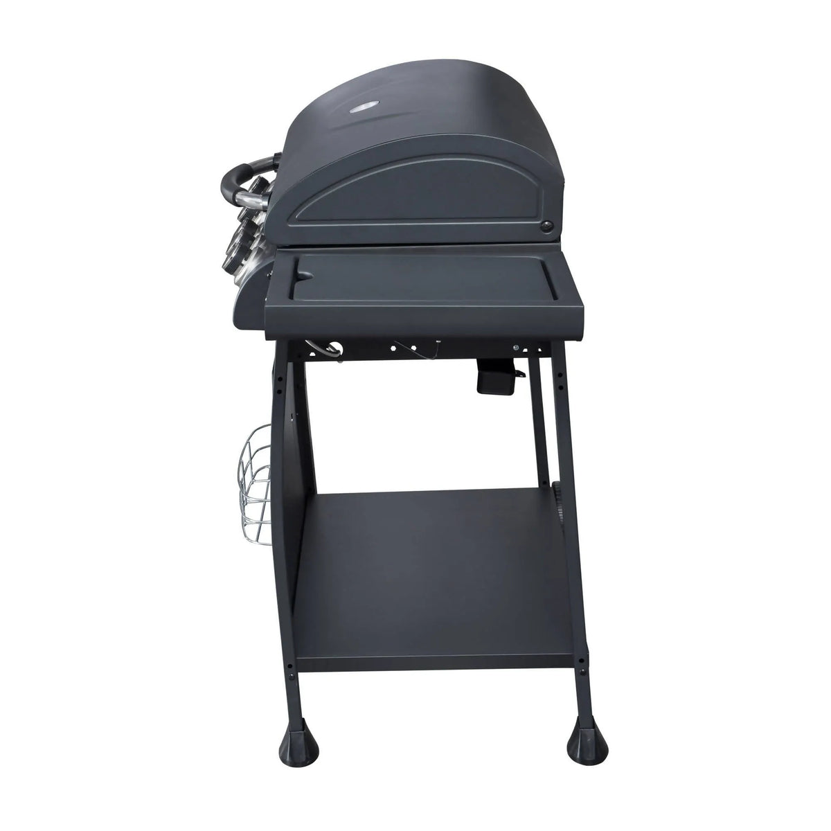 Parrilla Indiana 4 Quemadores + Quemador Lateral BBQ402GCQL BBQ Grill11#Negro