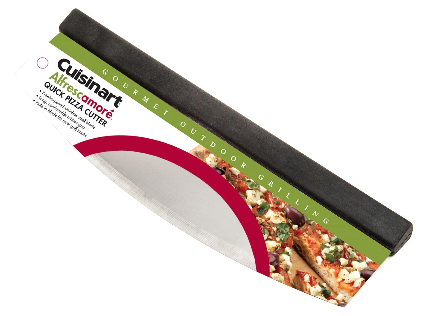 Cortador de Pizza Acero Inoxidable 15" Alfrescamore CPS-050 Cuisinart6#Acero